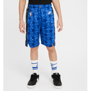 Orlando Magic 2023/24 Hardwood Classics Nike Dri-FIT NBA Swingman-shorts til større børn (drenge) - blå blå L