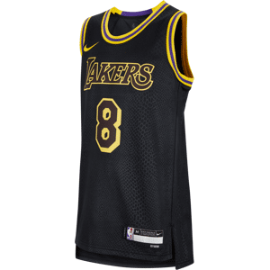 Kobe Bryant Los Angeles Lakers City Edition Nike Dri-FIT Swingman-spillertrøje til større børn - sort sort L