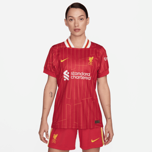 Liverpool FC 2024 Stadium Home Nike Dri-FIT Replica-fodboldtrøje til kvinder - rød rød L (EU 44-46)