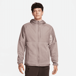 Tottenham Hotspur AWF Third Nike Football Winterized-jakke med fuld lynlås til mænd - brun brun S