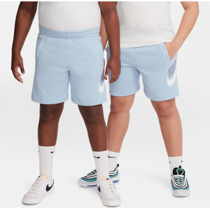 Nike Sportswear Club Fleece-shorts i french terry til større børn (udvidet størrelse) - blå blå L+