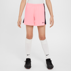 Nike Dri-FIT Academy23-fodboldshorts til større børn (piger) - Pink Pink XS