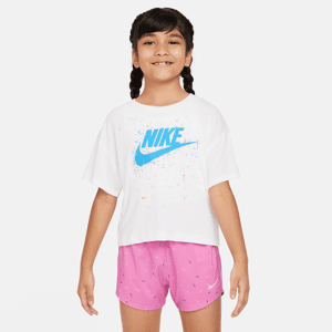 Nike-T-shirt til mindre børn - hvid hvid 6X