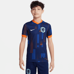Holland 2024/25 Stadium Away Nike Dri-FIT Replica-fodboldtrøje til større børn (herrehold) - blå blå XS