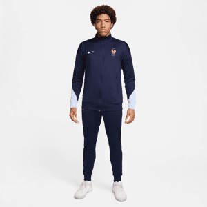 Maskinstrikket FFF Strike Nike Dri-FIT-fodboldtracksuit til mænd - blå blå M