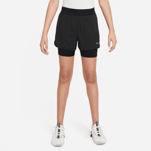 Nike Dri-FIT ADV-shorts til større børn (piger) - sort sort L