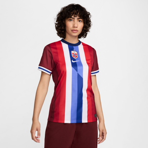 Norge 2024/25 Stadium Home Nike Dri-FIT Replica-fodboldtrøje til kvinder (kvindehold) - rød rød L (EU 44-46)