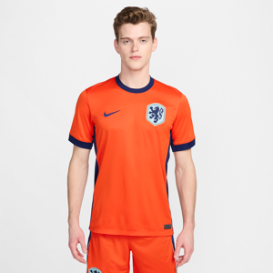 Holland 2024/25 Stadium Home Nike Dri-FIT Replica-fodboldtrøje til mænd (herrehold) - Orange Orange S