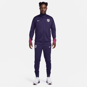 Maskinstrikket England Strike Nike Dri-FIT-fodboldtracksuit til mænd - lilla lilla XL