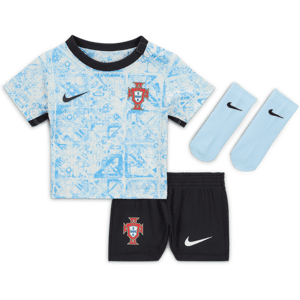 Portugal 2024 Stadium Away Nike Football Replica-sæt i tre dele til babyer/småbørn - hvid hvid 24-36M