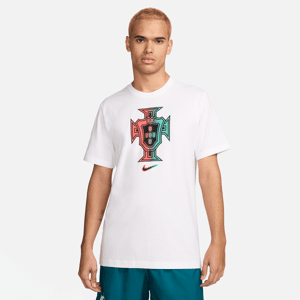 Portugal Nike Football-T-shirt til mænd - hvid hvid S