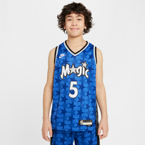 Paolo Banchero Orlando Magic Nike Dri-FIT NBA Swingman-spillertrøje til større børn (drenge) - blå blå S