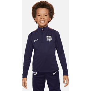 England Academy Pro Nike Dri-FIT-fodboldtræningstrøje til mindre børn - lilla lilla L