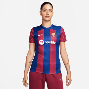FC Barcelona 2023/24 Stadium Home-Nike Dri-FIT-fodboldtrøje til kvinder - blå blå L (EU 44-46)