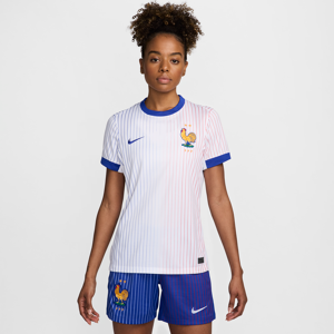 FFF 2024/25 Stadium Away Nike Dri-FIT Replica-fodboldtrøje til kvinder (herrehold) - hvid hvid XL (EU 48-50)
