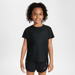 Kortærmet Nike Dri-FIT ADV-trøje til større børn (piger) - sort sort XS