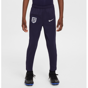 Maskinstrikkede England Academy Pro Nike Dri-FIT-fodboldbukser til mindre børn - lilla lilla L