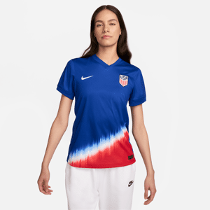 USMNT 2024 Stadium Away Nike Dri-FIT Replica-fodboldtrøje til kvinder - blå blå L (EU 44-46)