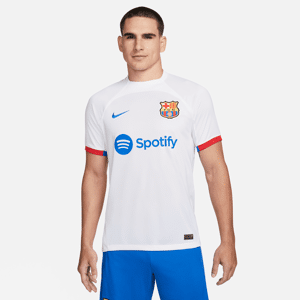 FC Barcelona 2023/24 Stadium Away-Nike Dri-FIT-fodboldtrøje til mænd - hvid hvid S