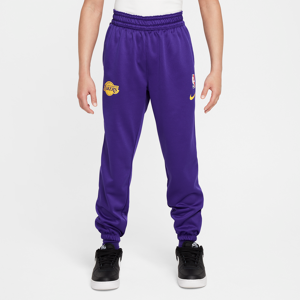 Los Angeles Lakers Spotlight Nike Dri-FIT NBA-bukser til større børn - lilla lilla L