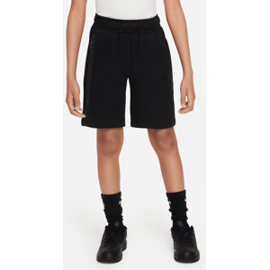 Nike Tech Fleece-shorts til større børn (drenge) - sort sort XL