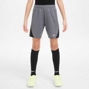 Nike Dri-FIT Strike-fodboldshorts til større børn - grå grå S