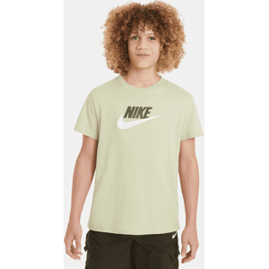 Nike Sportswear-T-shirt til større børn (piger) - grøn grøn XL