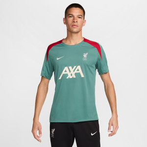Maskinstrikket Liverpool FC Strike Third Nike Dri-FIT-fodboldtrøje med korte ærmer til mænd - grøn grøn XS
