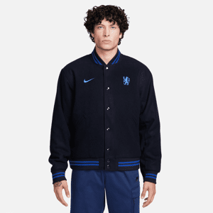 Chelsea FC-Nike Football-varsity-jakke til mænd - blå blå XXL