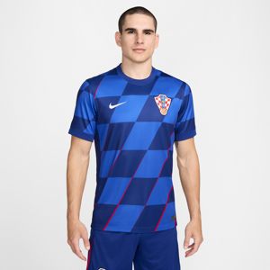 Kroatien 2024/25 Stadium Away Nike Dri-FIT Replica-fodboldtrøje til mænd - blå blå S