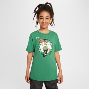 Boston Celtics Essential Nike NBA Logo-T-shirten til større børn (drenge) - grøn grøn S