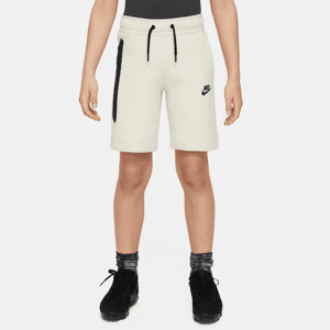 Nike Tech Fleece-shorts til større børn (drenge) - grøn grøn L