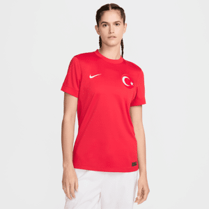 Tyrkiet 2024/25 Stadium Away Nike Dri-FIT Replica-fodboldtrøje til kvinder - rød rød S (EU 36-38)