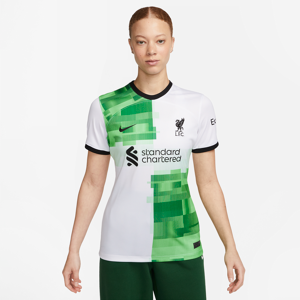 Liverpool FC 2023/24 Stadium Away Nike Dri-FIT-fodboldtrøje til kvinder - hvid hvid L (EU 44-46)
