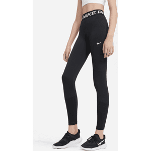 Nike Pro Dri-FIT-leggings til større børn (piger) - sort sort XL