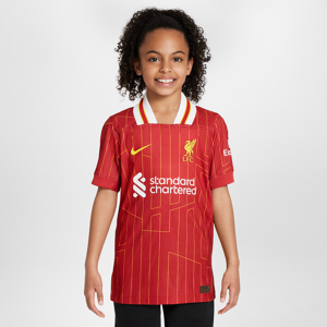 Liverpool FC 2024/25 Match Home Nike Dri-FIT ADV-fodboldtrøje til større børn - rød rød L