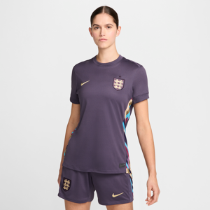 England 2024/25 Stadium Away Nike Dri-FIT Replica-fodboldtrøje til kvinder (herrehold) - lilla lilla XL (EU 48-50)