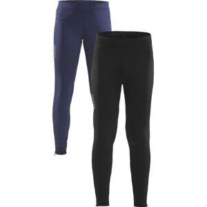 Craft 1907595 Rush Zip Tights  Jr Børn / Sports Tights / Tights Black/black 146/152