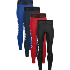 Craft 1913412 Adv Nordic Ski Club Tights Jr Børn / Sports Tights / Tights Bright Red 134/140