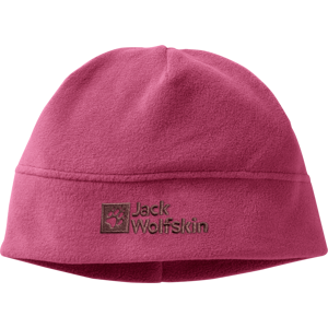 Jack Wolfskin Kids' Real Stuff Beanie Dark Fuchsia OneSize, Dark Fuchsia