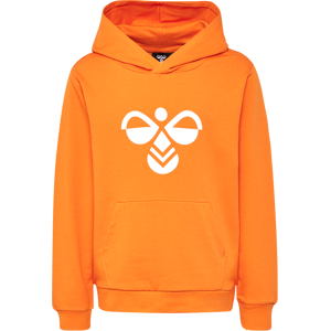 Hummel Kids' hmlCUATRO Hoodie Persimmon Orange 146, Persimmon Orange