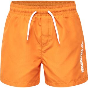 Hummel Kids' hmlBOMDI Board Shorts Persimmon Orange 128, Persimmon Orange