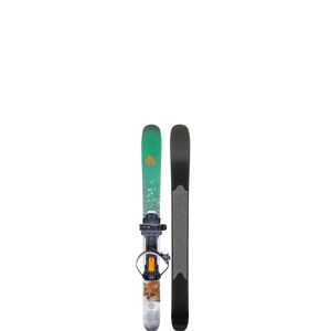 OAC Ski Kids' POH 100 + EA JR Universal Binding Green/Fox 100 cm, Green/Fox