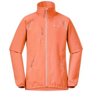 Bergans Girl's Sjoa Light Softshell Jacket Cantaloupe 128, Cantaloupe