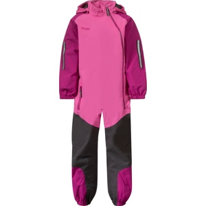 Bergans Kids' Lilletind Coverall Ibis Rose/Fandango Purple 98, Ibis Rose/Fandango Purple