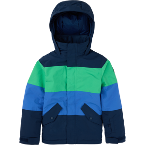 Burton Kids' Symbol 2L Jacket Dress Blue / Galaxy Green / Amparo Blue M, Dress Blue / Galaxy Green / Amparo Blue