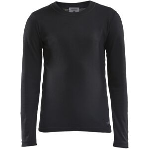 Craft Juniors' Core Warm Baselayer Set Black 110/116, Black