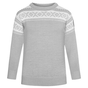 Dale of Norway Kids' Cortina Sweater LightCharcoal Offwhite 6 år, LightCharcoal Offwhite