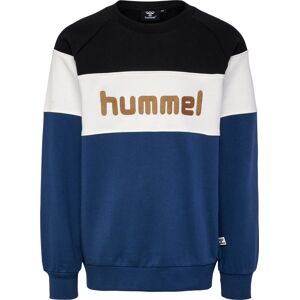 Hummel Kids' hmlCLAES Sweatshirt Dark Denim 128, Dark Denim