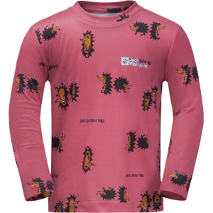 Jack Wolfskin Kids' Gleely Print Longsleeve Soft Pink 51 104, Soft Pink 51